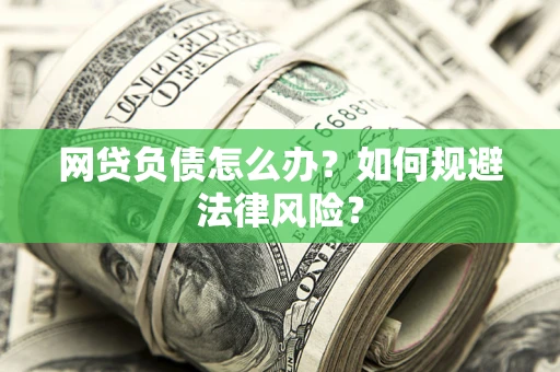 武汉网贷负债怎么办？如何规避法律风险？