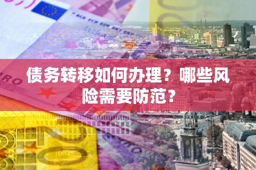 武汉债务转移如何办理？哪些风险需要防范？