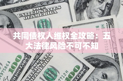 武汉共同债权人维权全攻略：五大法律风险不可不知
