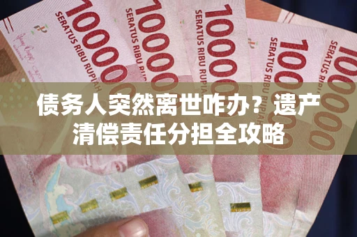 武汉债务人突然离世咋办？遗产清偿责任分担全攻略