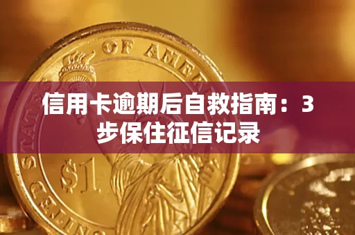 武汉信用卡逾期后自救指南：3步保住征信记录