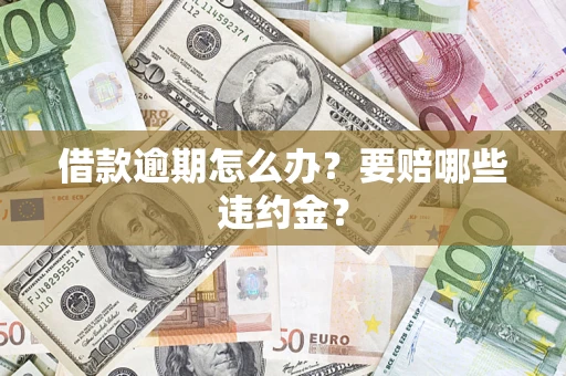 武汉借款逾期怎么办？要赔哪些违约金？