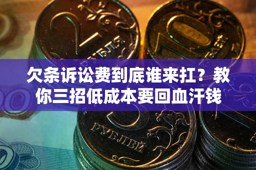 武汉欠条诉讼费到底谁来扛？教你三招低成本要回血汗钱